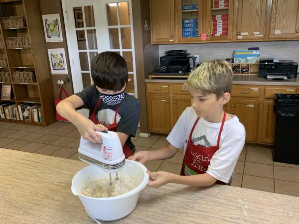 Elementary School- Cooking Brownie