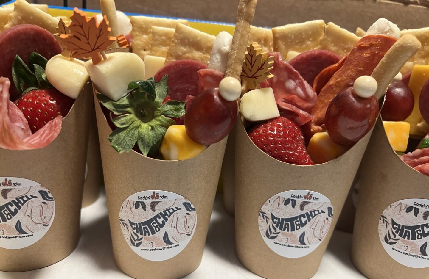 Sweet and savory crepes with fresh fruits and cheese.