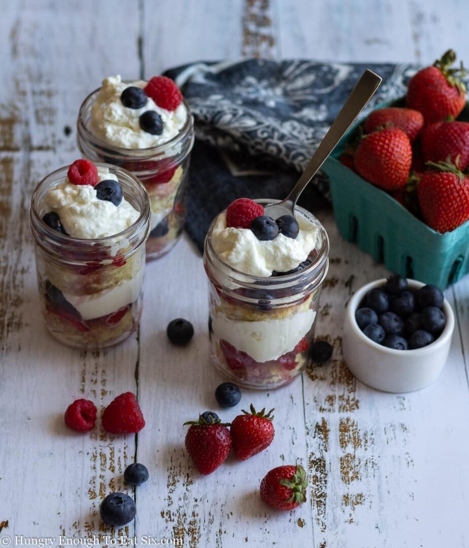 Trifle Trio with a Kick